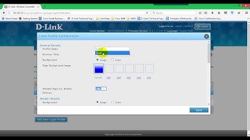 How to Configure Hotspot on DWC-1000 (D-Link Controller) Hotel Solution