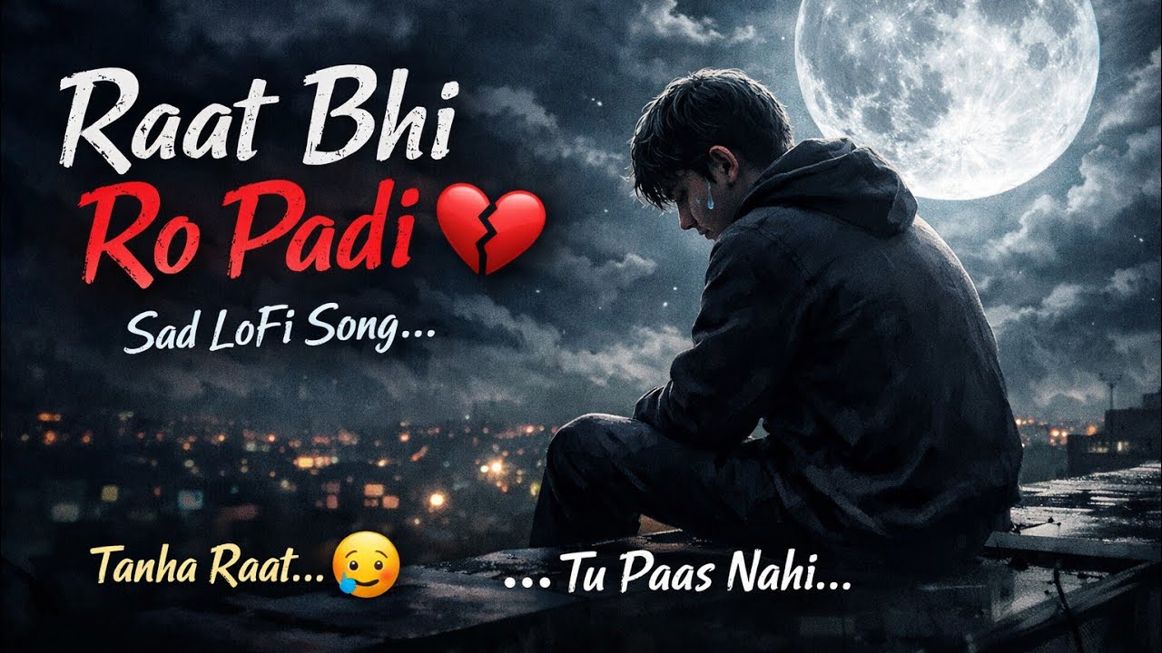 🔥Raat Bhi Ro Padi 💔| HeartTouching Sad LoFi Song | Night Vibes 2026