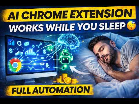 This AI Chrome Extension Works While You Sleep 😴 Full Automation