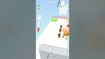 Muscle Rush level#257 gameplay for Android and iOS Walkthrough for all levels #short #shorts