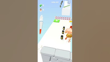 Muscle Rush level#257 gameplay for Android and iOS Walkthrough for all levels #short #shorts