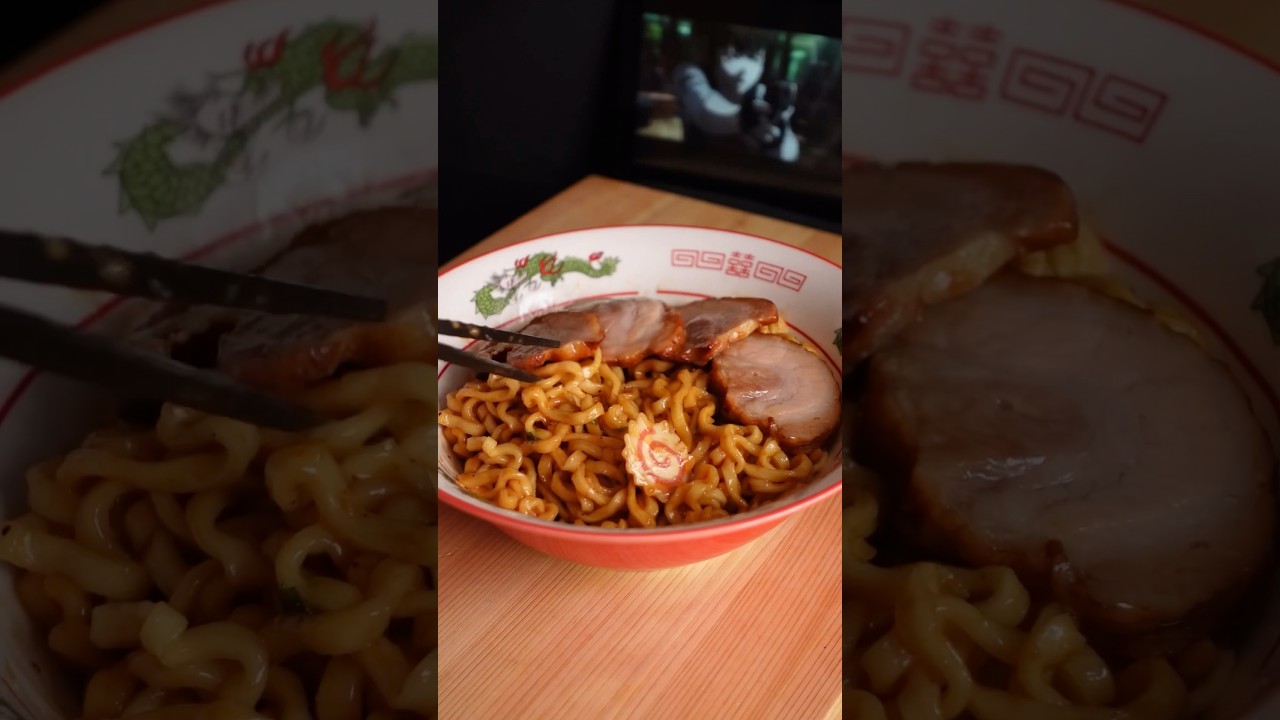 国内でバズった焼豚だらけの明太子ぶぶかがうますぎて驚いた