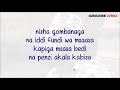 ASLAY - KILANGA KOMO (OFFICIAL LYRICS VIDEO)