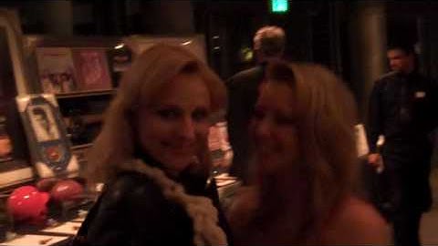 Phoebe Dollar Sinatra and Sunny Lane at award show