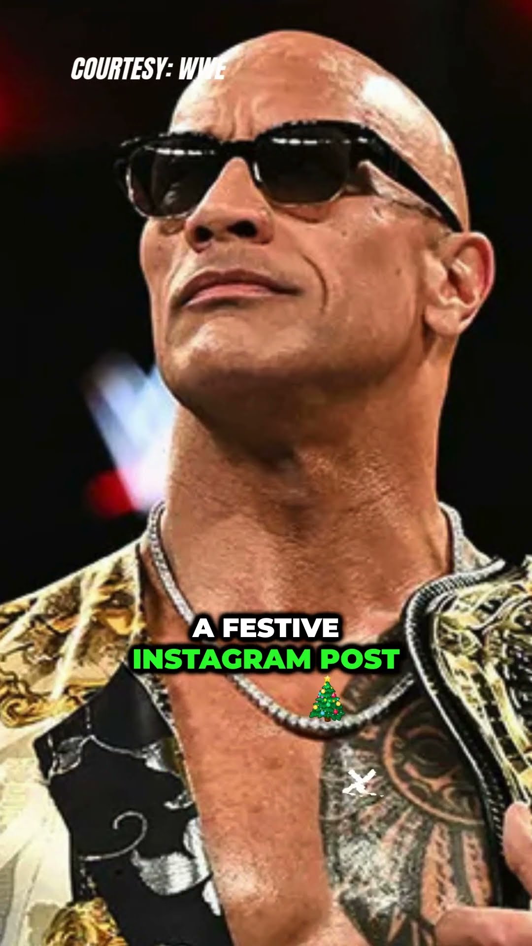 The Rock sparks WWE rumors while enjoying the holidays. Could a return be near #TheRock #shorts