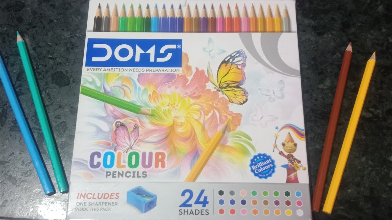 Doms colour pencil review? - YouTube