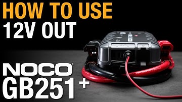 How to Use 12V Out with NOCO GB251+