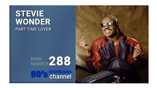 STEVIE WONDER - PART TIME LOVER