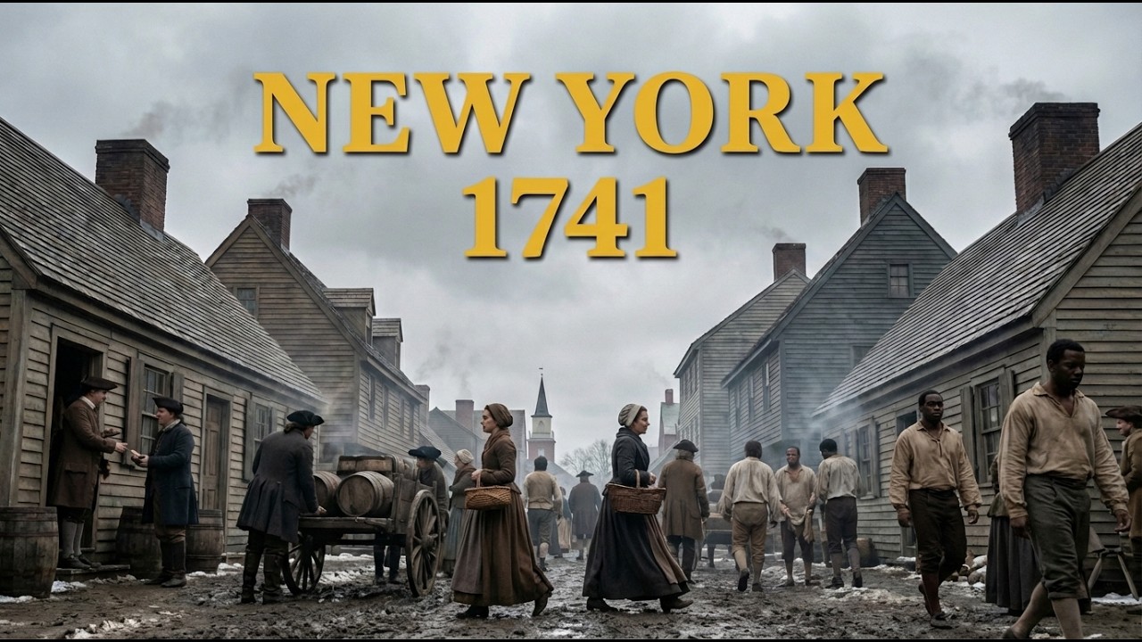 New York 1741 AD — The Panic That Executed 34 People (AI Reconstruction)