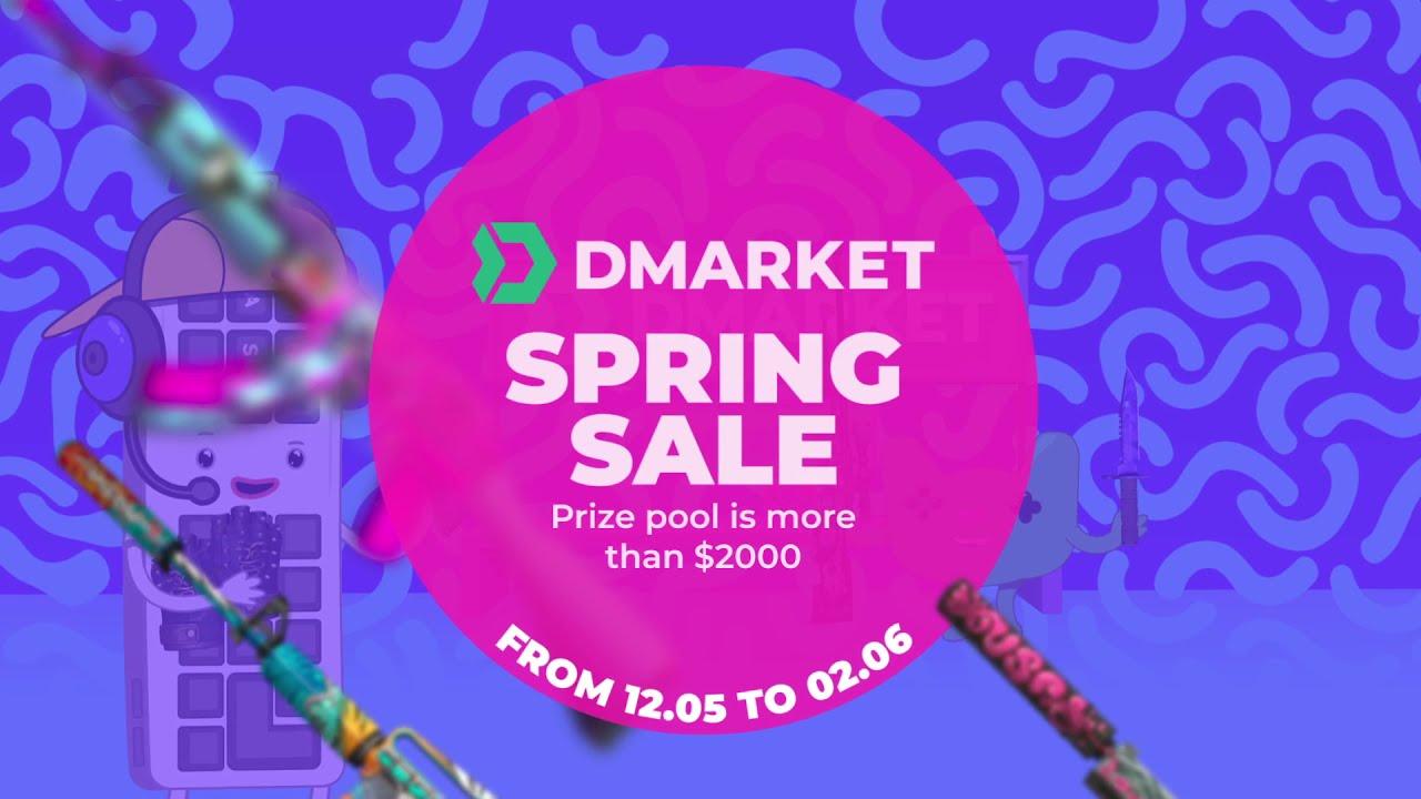 SPRING SALE on DMarket | Buy skins and win prizes
