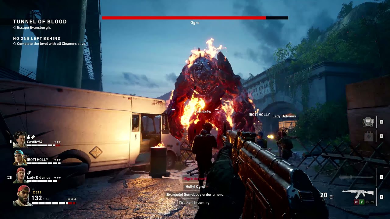 BACK 4 BLOOD Gameplay [PC ULTRA]