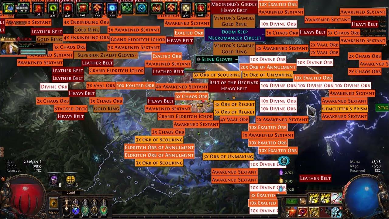 Divine explosion PoE 2.23 YouTube