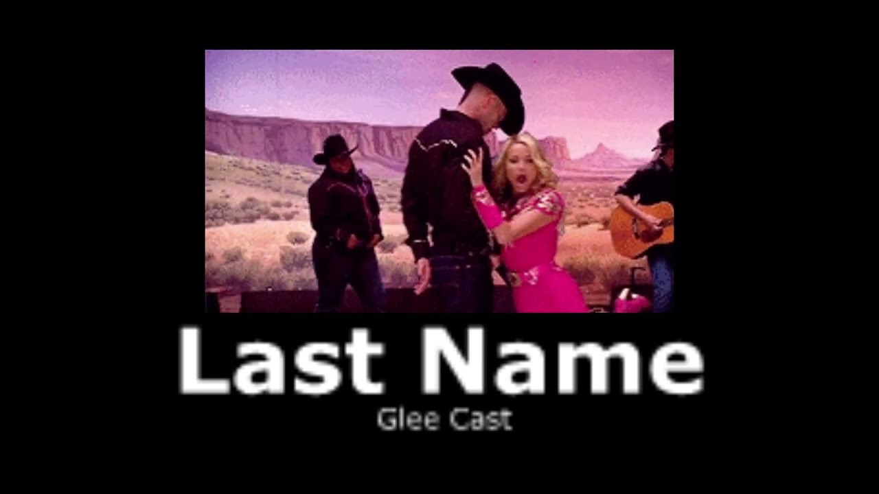 Glee Cast - Last Name (slowed + reverb)