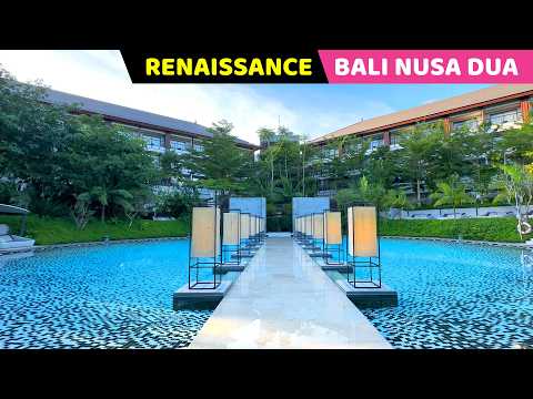 BINGUNG MAU RENANG DI MANA, POOLNYA BANYAK 😂... | Renaissance Bali Nusa Dua Resort Review
