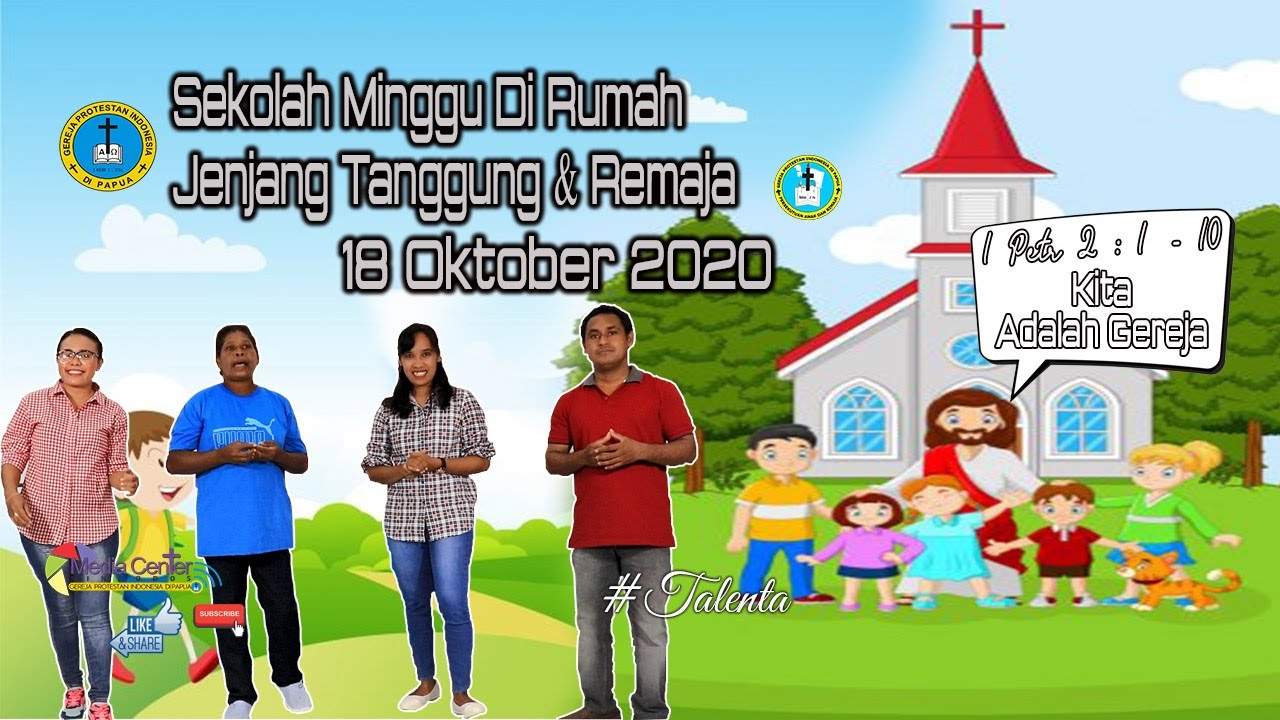  Sekolah  Minggu  Di  Rumah Jenjang Tanggung Remaja  Kita 