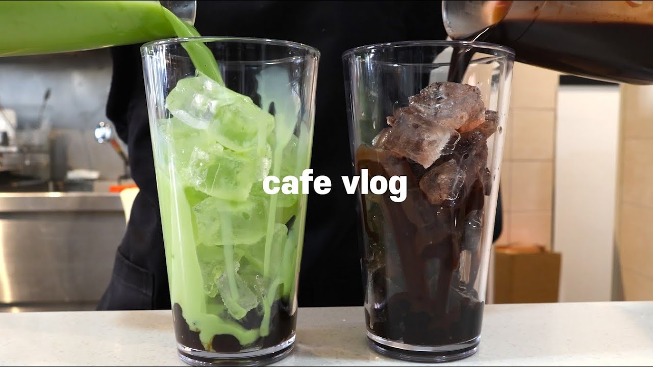 ❤️‍🔥폭염특집❤️‍🔥카페브이로그 6시간 모음집입니다🧋, 카페브이로그, 음료제조영상모음, ASMR, nobgm, 최블리, 수면유도, Study with me