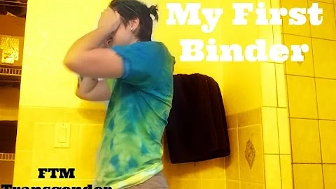 My First Binder | FTM Transgender