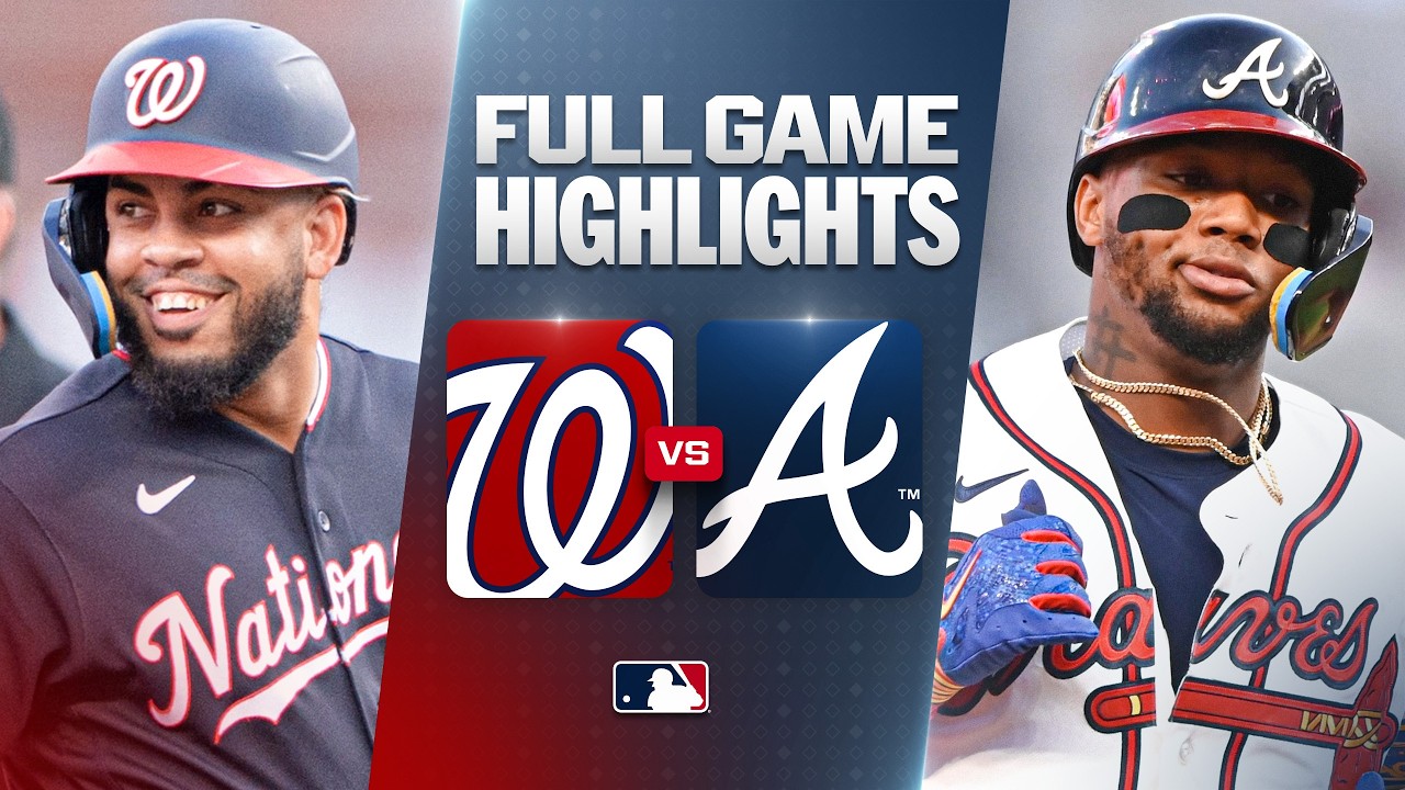 [MLB] 워싱턴 내셔널스 vs 애틀랜타 브레이브스 경기 하이라이트