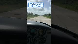 Pacific Paradise: Touching Down on Ulithi Atoll #flying #aviation