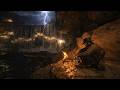 Arthur's Quiet & Peaceful Shelter by the Waterfall During a Cozy Night Thunderstorm| RDR2 ASMR