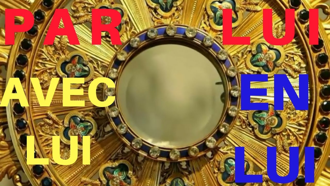 ADORER ET REPARER, POUR LE MONDE, AU NOM DE TOUS...