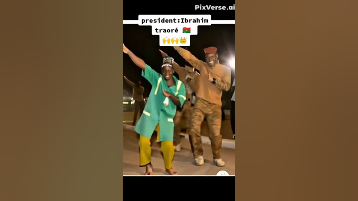 Ai make Captain Ibrahim Traoré dance #ibrahimtraore #afrique #burkinafasoleader #vibes #burkinafaso