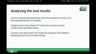 AI Evaluations in Glific: Demo 1