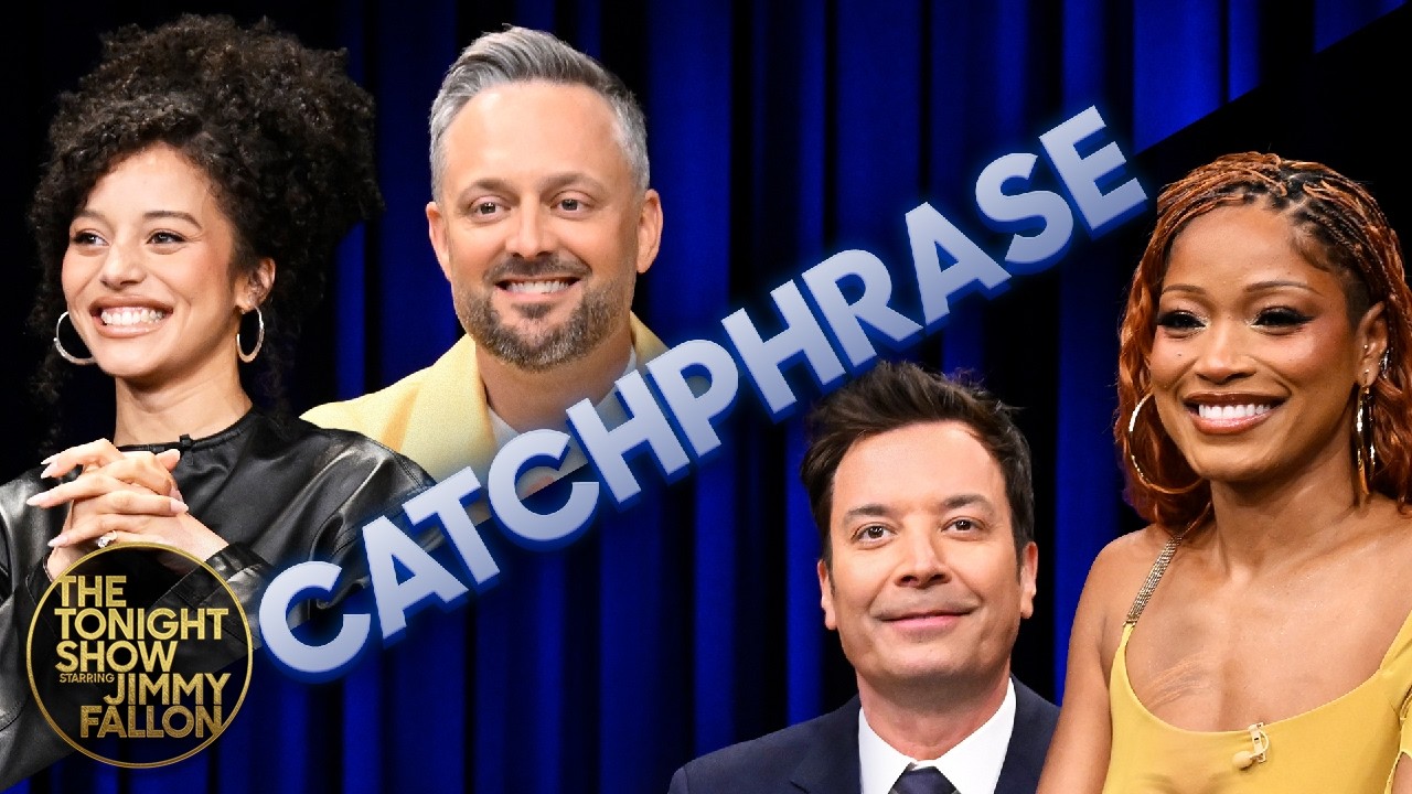 Catchphrase with Nate Bargatze, Chase Infiniti and Keke Palmer | The Tonight Show