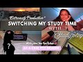 Switching My Study Time with Another YouTuber 😳📚 | It Wasn’t Easy
