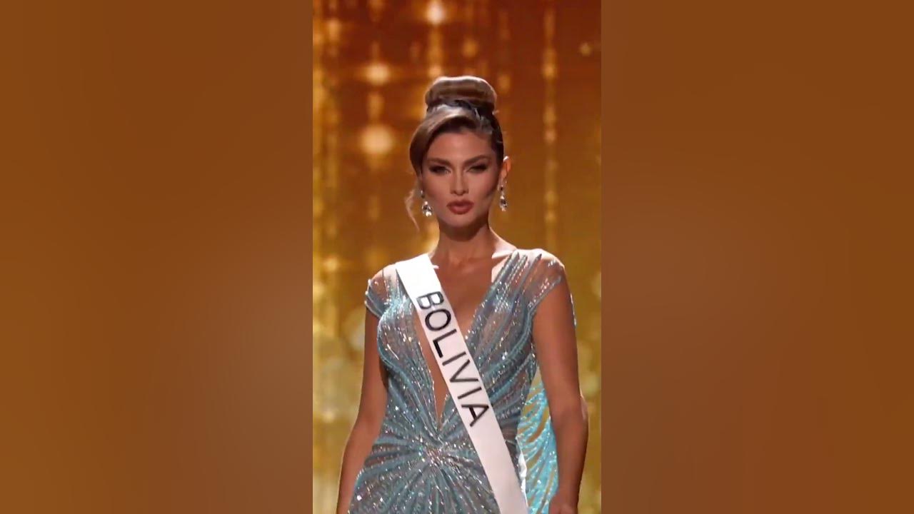 Miss Universe Bolivia Preliminary Evening Gown (71st MISS UNIVERSE