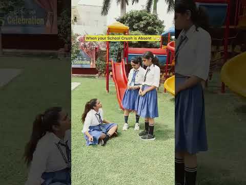 When your school crush is absent 😢🏫 #shorts # #comedy #sejalgabashorts