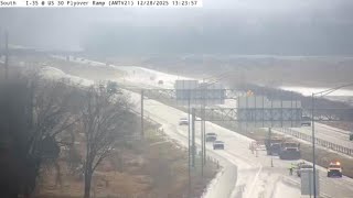 I-35 closed both directions from Ames into Minnesota due to winter conditions