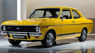 Classic Muscle Meets Modern Tech - 2026 Ford Escort MK1 Dayton Yellow Walkaround