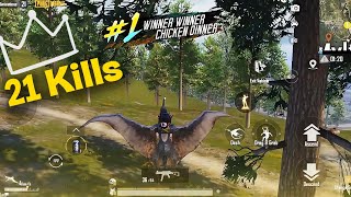 21 Kills🔥 New Map First Win 🏆 