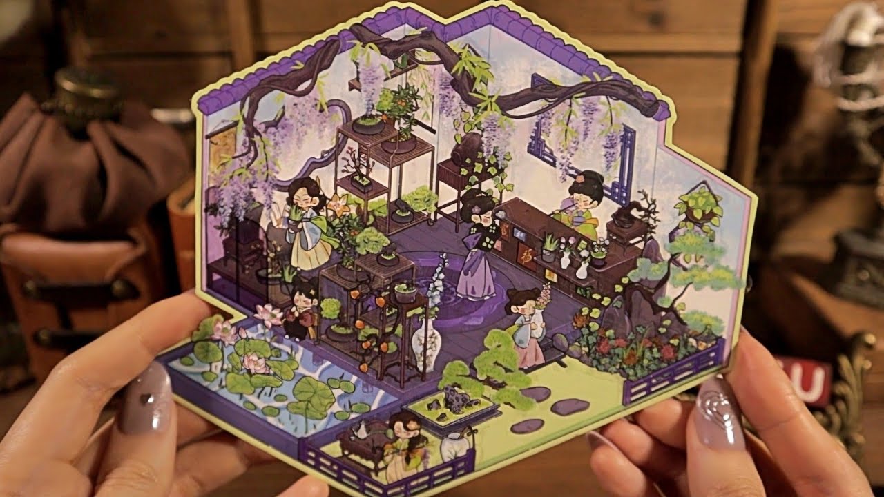 ASMR Satisfying DIY Scene Sticker 青寻宫 Stickers Journal 다꾸 스꾸 | hwaufranc 