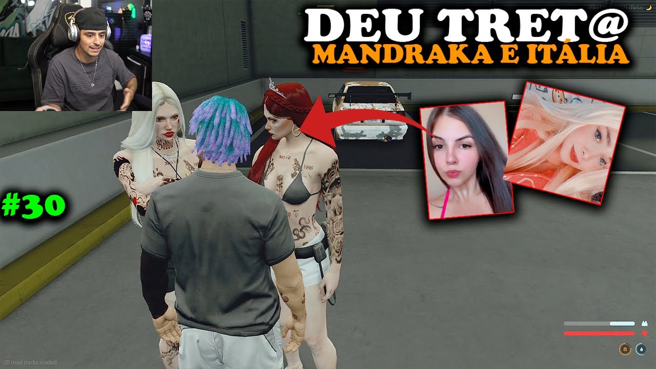 DEU TR3T@ MANDRAKA E A ITÁLIA POR CAUSA DO CONNOR! EP 30
