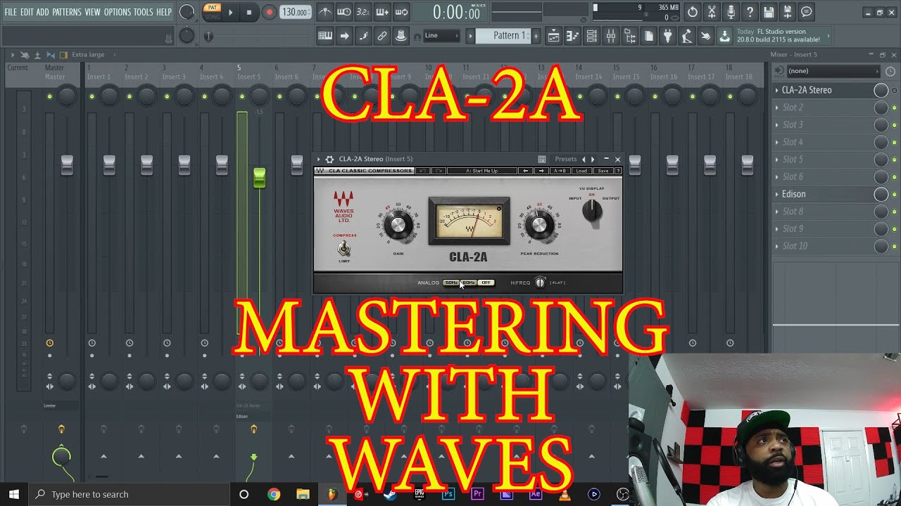 CLA 2A COMPRESSOR TUTORIAL WAVES PLUGINS MASTERING WIT WAVES INSTANT