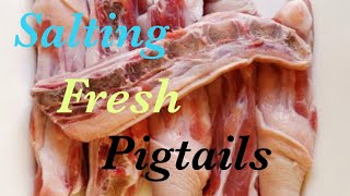 How to Salt Pigtail - No water