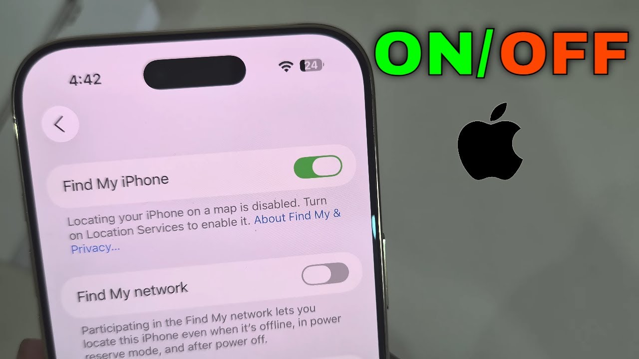 iPhone 17 Air: How to disable find my iPhone on iCloud