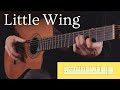 Little wing jimi hendrix  fingerstyle cover  tab