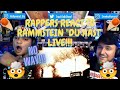 Rappers React To Rammstein "Du Hast"!!! LIVE IN PARIS