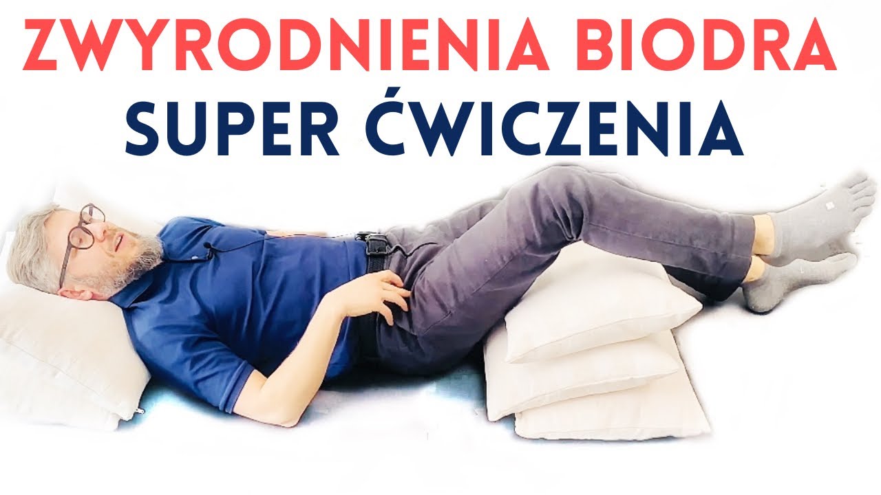 ŁAGODNE I BEZPIECZNE ĆWICZENIA gdy jest choroba zwyrodnieniowa bioder - dr n. med. Marcin Wytrążek