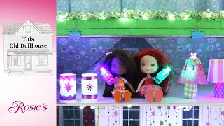 Finger Beam Lamps: This Old Dollhouse A Part 7