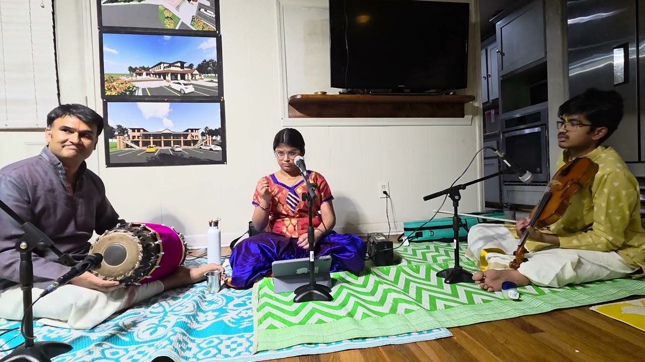 Margazhi sangeetha utsavam at SKV temple Atlanta