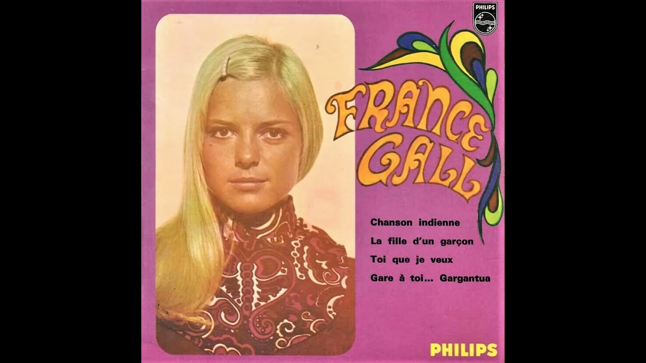 France Gall - EP stéréo Philips 437393 (1968) - YouTube