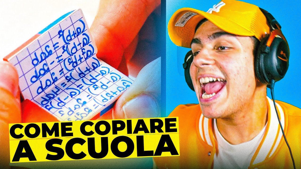 I metodi più ASSURDI per copiare a Scuola 