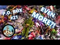 P.O. Box Fan Unboxing: 15 LBS OF TOYS (probably somewhere around that weight)