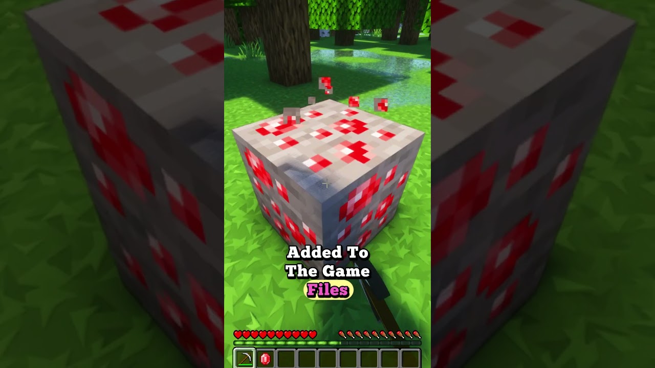THE ORE REMOVED FROM MINECRAFT FOREVER 🔥