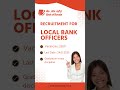 BANK OF BARODA RECRUITMENT OF LOCAL BANK OFFICERS (LBO) Recruitment 2025 -
