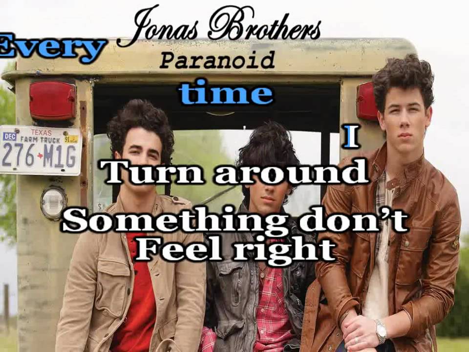 PARANOID CHORDS ver 3 by Jonas Brothers Ultimate
